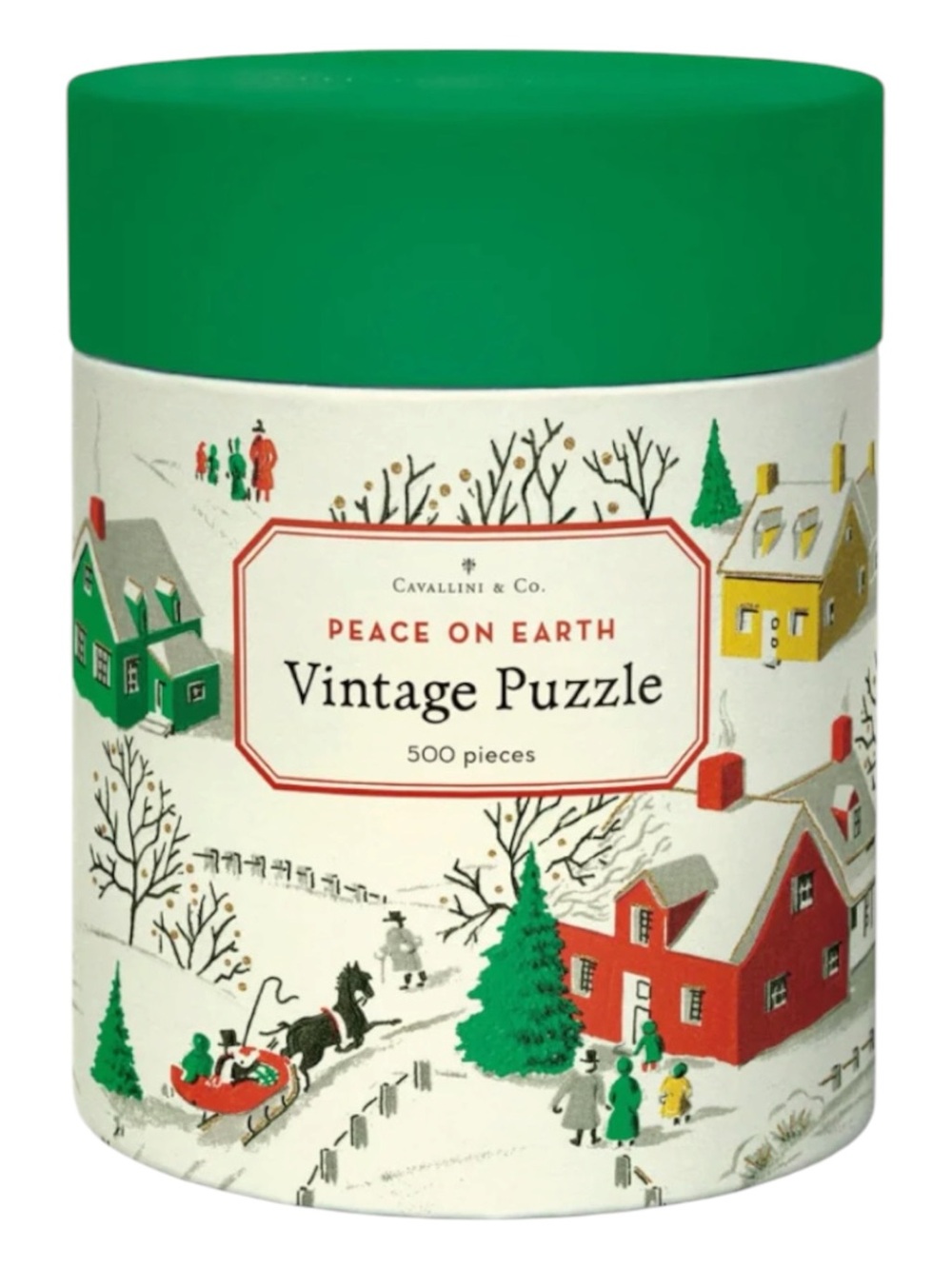 Cavallini & Co Vintage Puzzle Peace on Earth 500pc